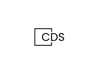 CDS Letter Initial Logo Design Vector Illustration