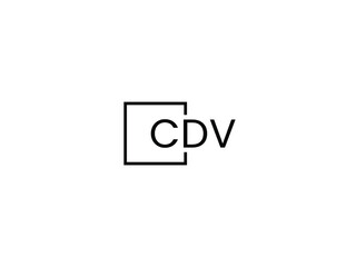 Obraz premium CDV Letter Initial Logo Design Vector Illustration