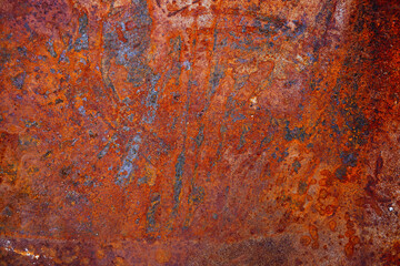 rusty metal surface