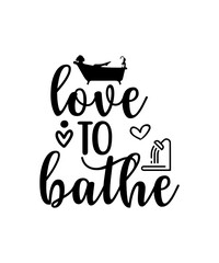 BATHROOM SVG TSHIRT DESIGN 