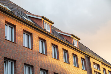refurbished apartment building