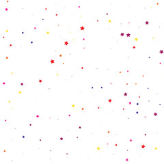 Yellow Confetti Gift. Purple Starry Modern. Pink Stars Festive. Red Vector Background. Coral Pattern Invitation. Blue Texture Wallpaper. Celebration Anniversary. Party Poster.