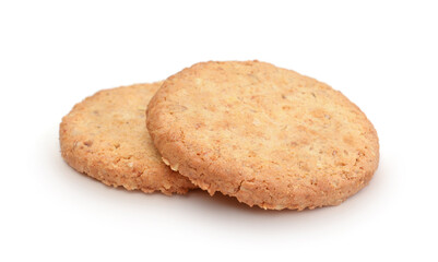 Cookies isolated on white.