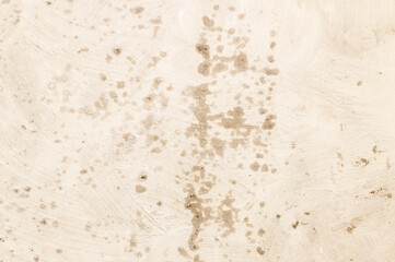 Rain water leaks on the wall causing damage