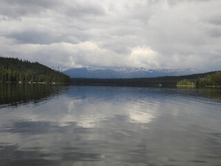 Holiday Lake, Montana Reflection