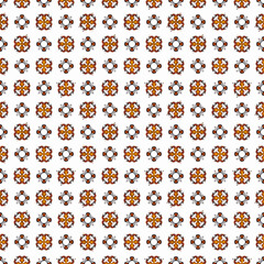 Color pattern texture. Colorful ornamental graphic design. Mosaic ornaments. Pattern template. Vector illustration.