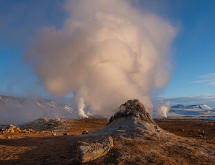 Fumaroles Hverir, Iceland 