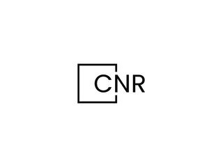 CNR letter initial logo design vector illustration