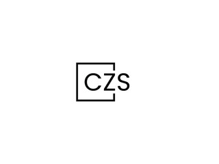 CZS letter initial logo design vector illustration