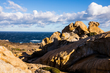 Winter landscape in Cap de Creus Nature Park, Spain