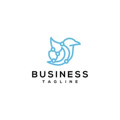 bird logo design templete .