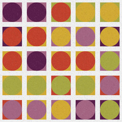 Abstract Geometric Pattern generative computational art illustration