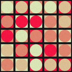 Abstract Geometric Pattern generative computational art illustration