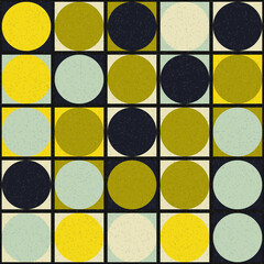 Abstract Geometric Pattern generative computational art illustration