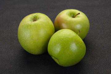 Green ripe apple