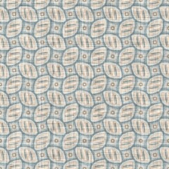 Coastal textured endless linen texture. Sun bleached soft interior furnishing textile swatch. Greige decorative burlap background. 