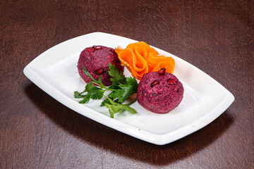 Georgian traditional cuisine - vegetarian pkhali