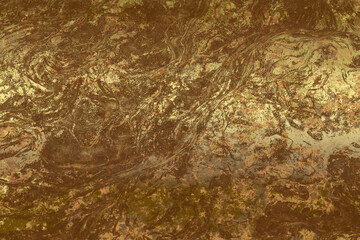 Golden Abstract  decorative paper texture  background  for  artwork  - Illustration