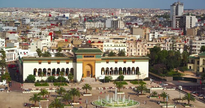 Casablanca From above , Morocco 