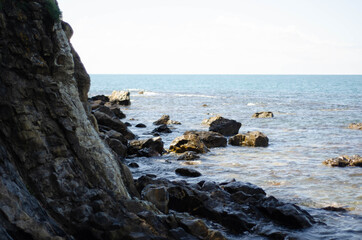 rocks in the sea