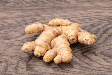 Natural organic raw ginger root