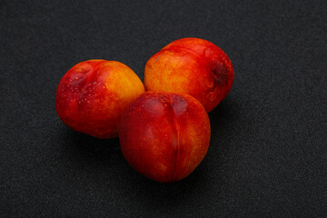 Ripe sweet tasty Nectarine fruit