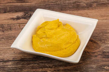 Asian Curry sauce in the bowl