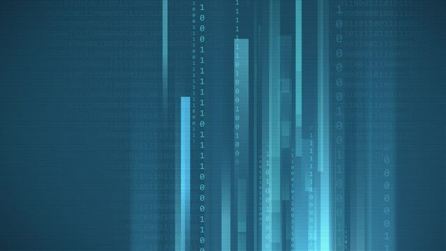 Abstract technical background loop