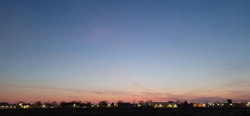 Fototapeta premium Glow after sunset longer.