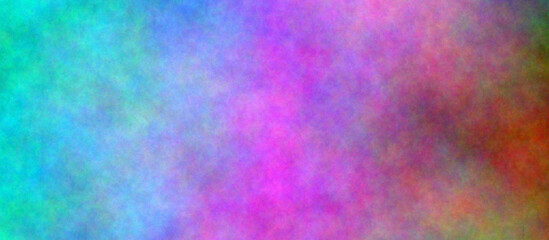Abstract from blue to pink yellow. Banner abstract background. Blurry color spectrum, texture background. Rainbow colors. Vivid colors spectrum background.