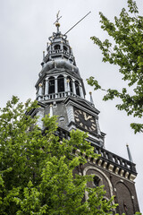Amsterdam Old Church (Oude Kerk) - oldest building and oldest parish church, founded in 1213. Oude...