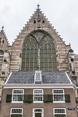 Amsterdam Old Church (Oude Kerk) - oldest building and oldest parish church, founded in 1213. Oude...