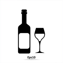wine design over white background vector illustration