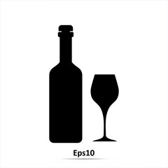wine design over white background vector illustration