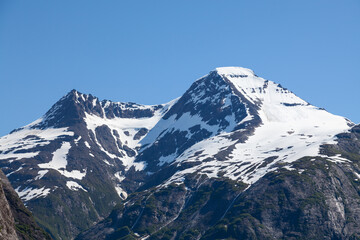Fototapeta na wymiar Mountain landscape in Alaska