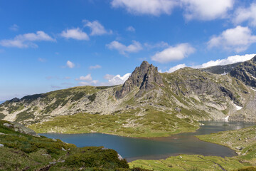 Landscape of The Seven Rila Lakes, Rila Mountain, Bulgaria