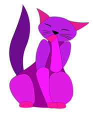 Cat pink 