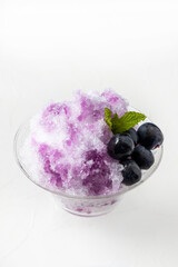 かき氷　Shaved ice that Asian fruit