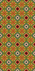 Egyptian Art Ornament Seamless Background. Vector Illustration