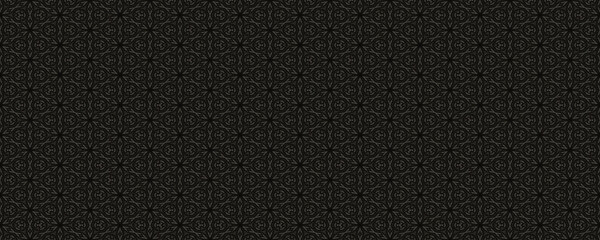 Seamless black floral ornament wall texture background