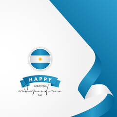 Argentina Independence Day Background Design