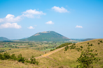 There are numerous peaks in Jeju Island.