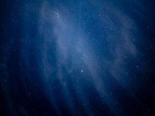 Fototapeta na wymiar wispy clouds with stars