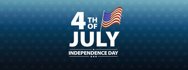 patriotic vector background for fourth of july