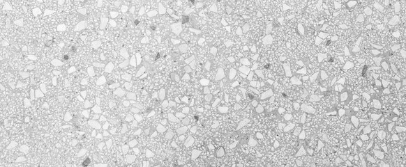 Panorama of White polished sandstone wall texture and seamless background