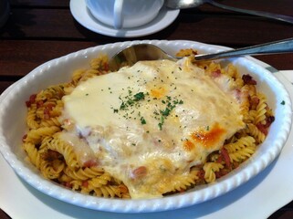 Baked Cheesy Pasta