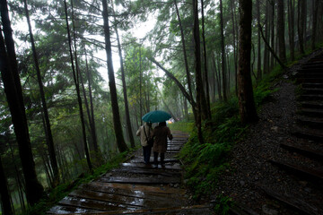 Obraz premium Taiwan, Yilan County, Qilan, Ma Gao Shenmu, famous, tourist attraction