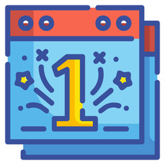 calendar line icon