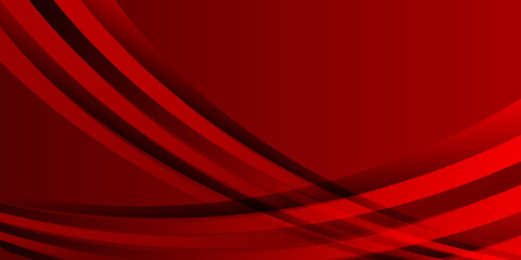 red background