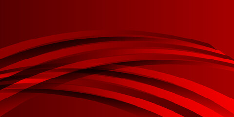 red background